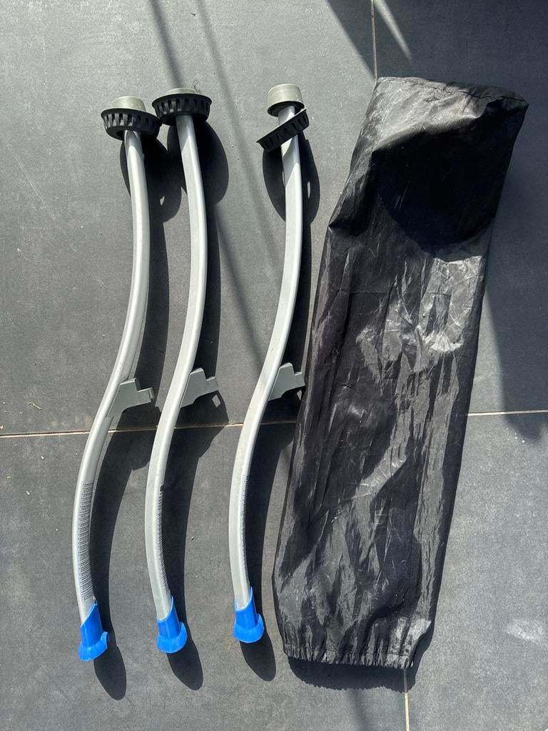 Set van 3 poten voor cadac skottelbraai, Ophalen of Verzenden, Gebruikt