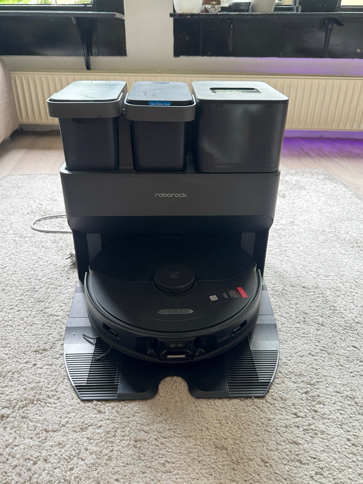 Roborock S7 MaxV Ultra Robotstofzuiger met Leegstation, Overige merken, Gebruikt, Beijing Roborock Technology Co., Ltd., Automatisch legen