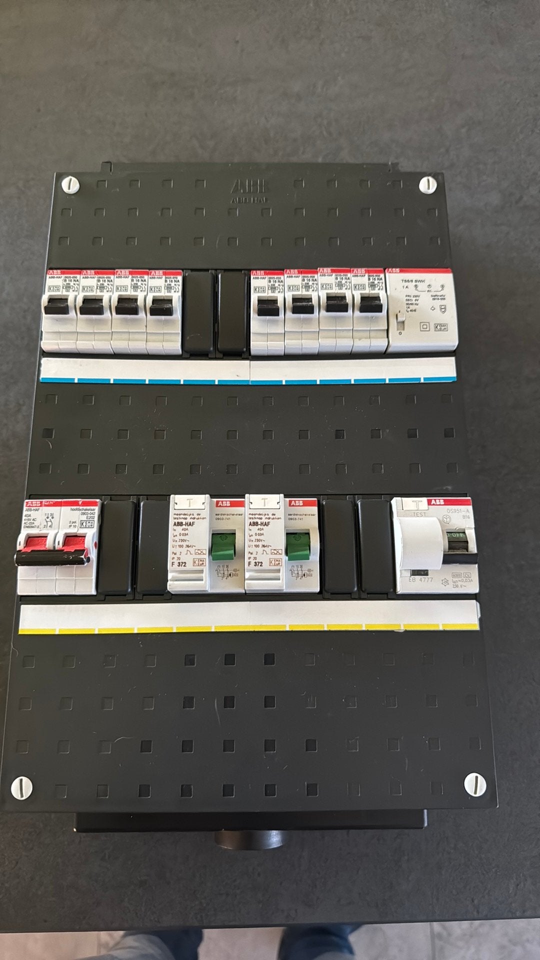 Abb groepenkast, Overige typen, Ophalen of Verzenden, Zo goed als nieuw, Info