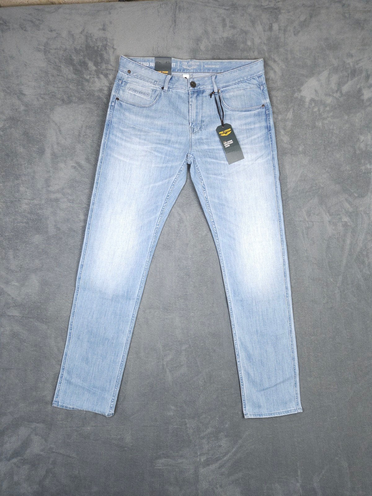 Pme Legend Broek Nightflight Regular W35 L34 Lichtblauw Pall, Blauw, ., Ophalen of Verzenden, Zo goed als nieuw