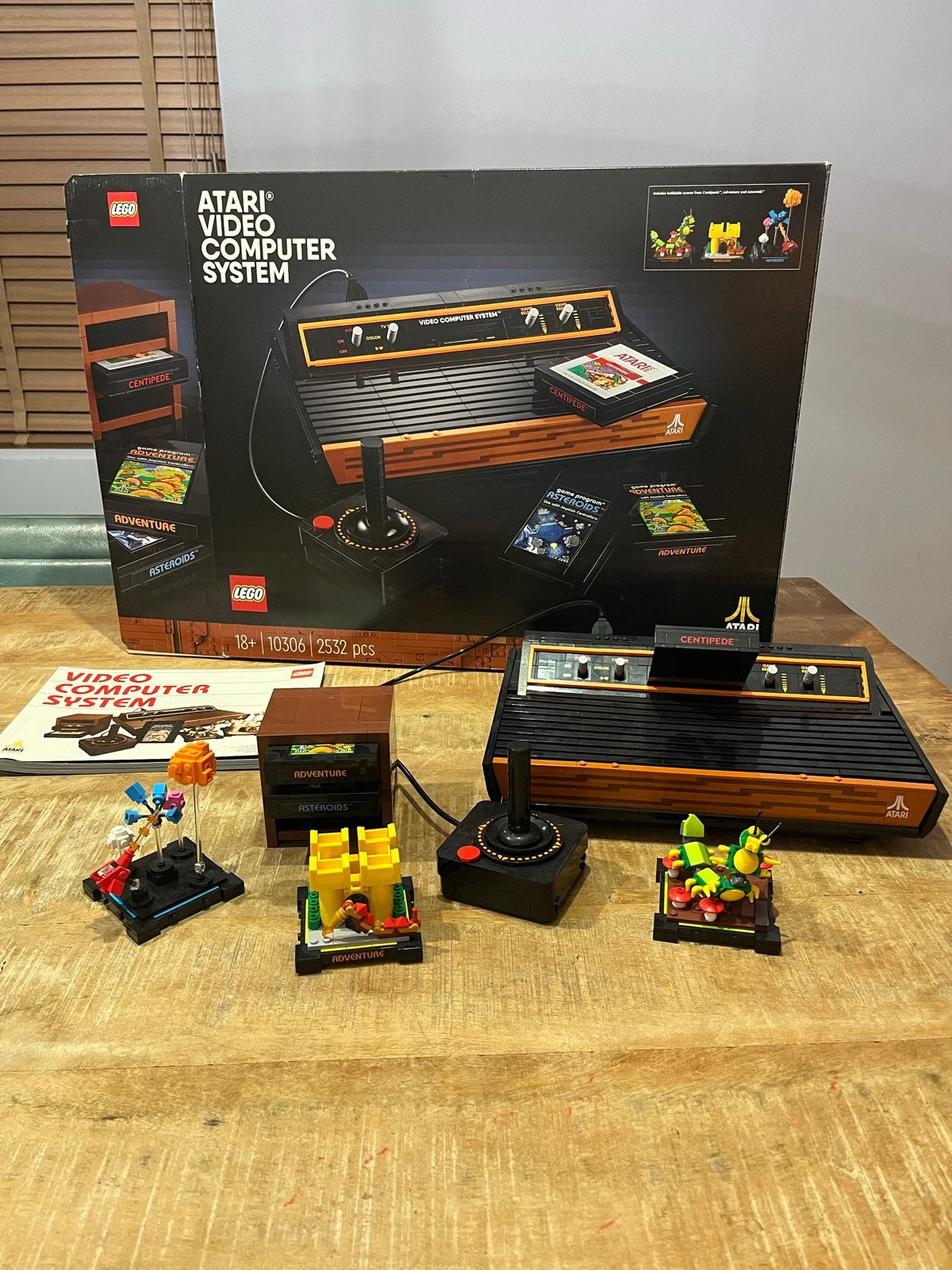 LEGO Atari Video Computer System 10306 - 100% Compleet, Ophalen of Verzenden, Zo goed als nieuw