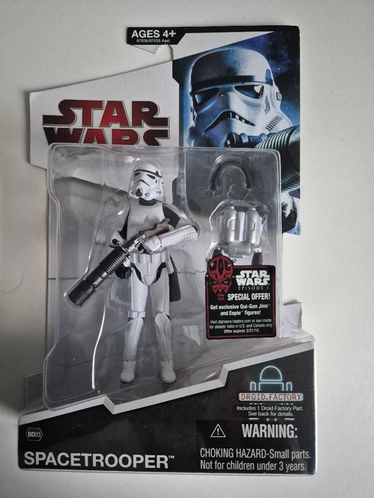 Star Wars TLC Red BD03 Spacetrooper, Ophalen of Verzenden, Nieuw, Actiefiguurtje