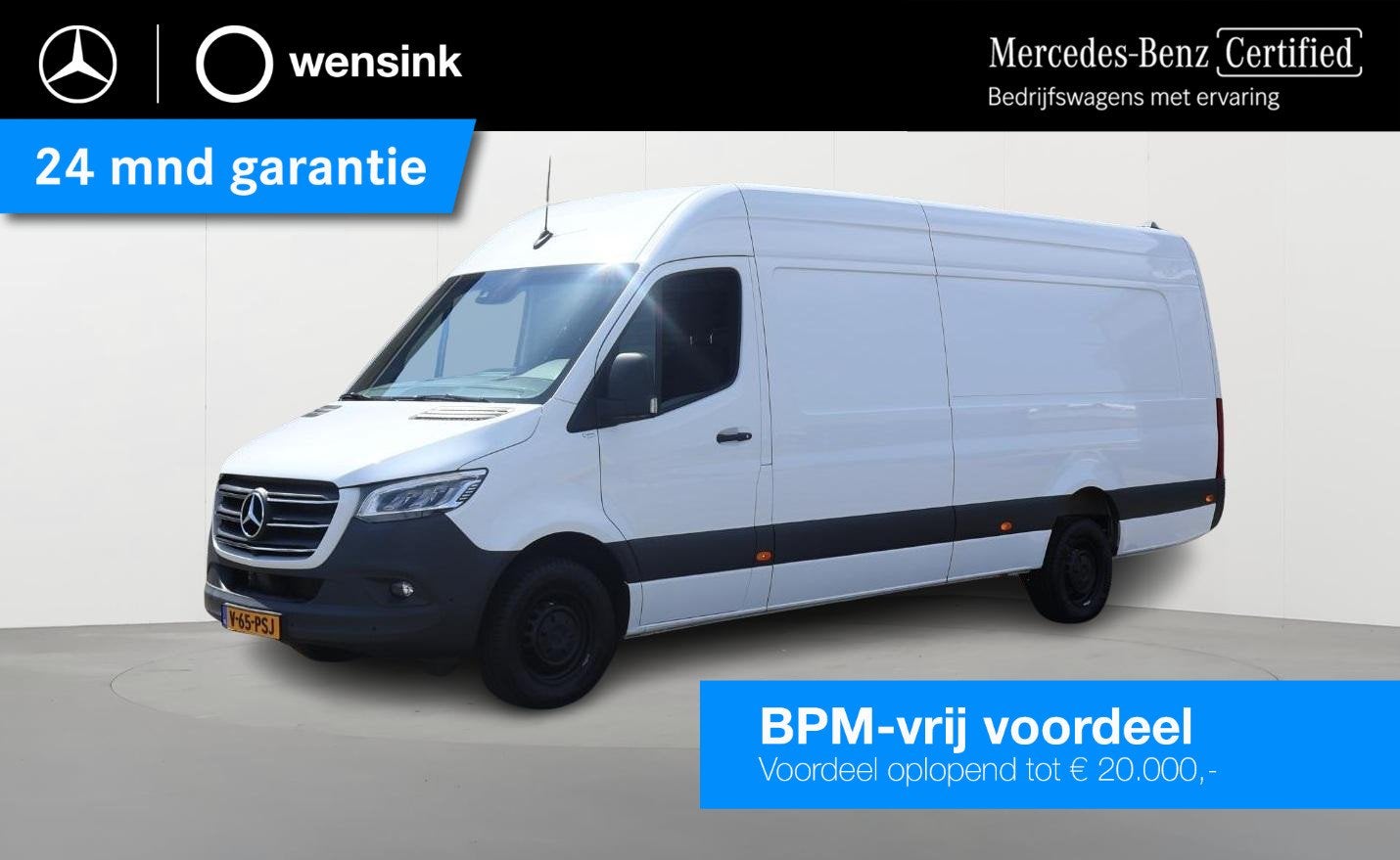 Mercedes-Benz Sprinter 319 CDI | AUT. | L4 H2 | Pro | Achter, Auto's, Automaat, Gebruikt, Euro 6, 2800 kg