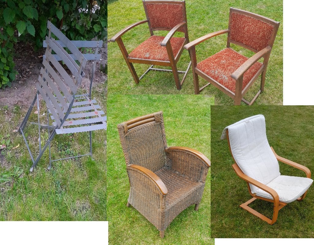 Diverse stoelen, Huis en Inrichting, Stoelen, Ophalen, Antiek, brocante, modern, minimalistisch, strak, industrieel, Gebruikt