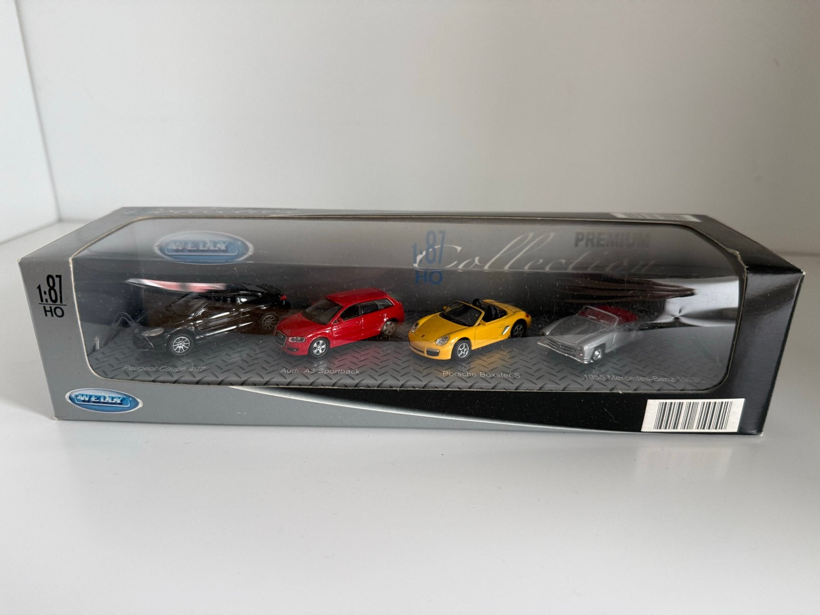 Welly 1:87 Premium Collection - 4 modelauto's in doos, Ophalen of Verzenden, Nieuw, Auto