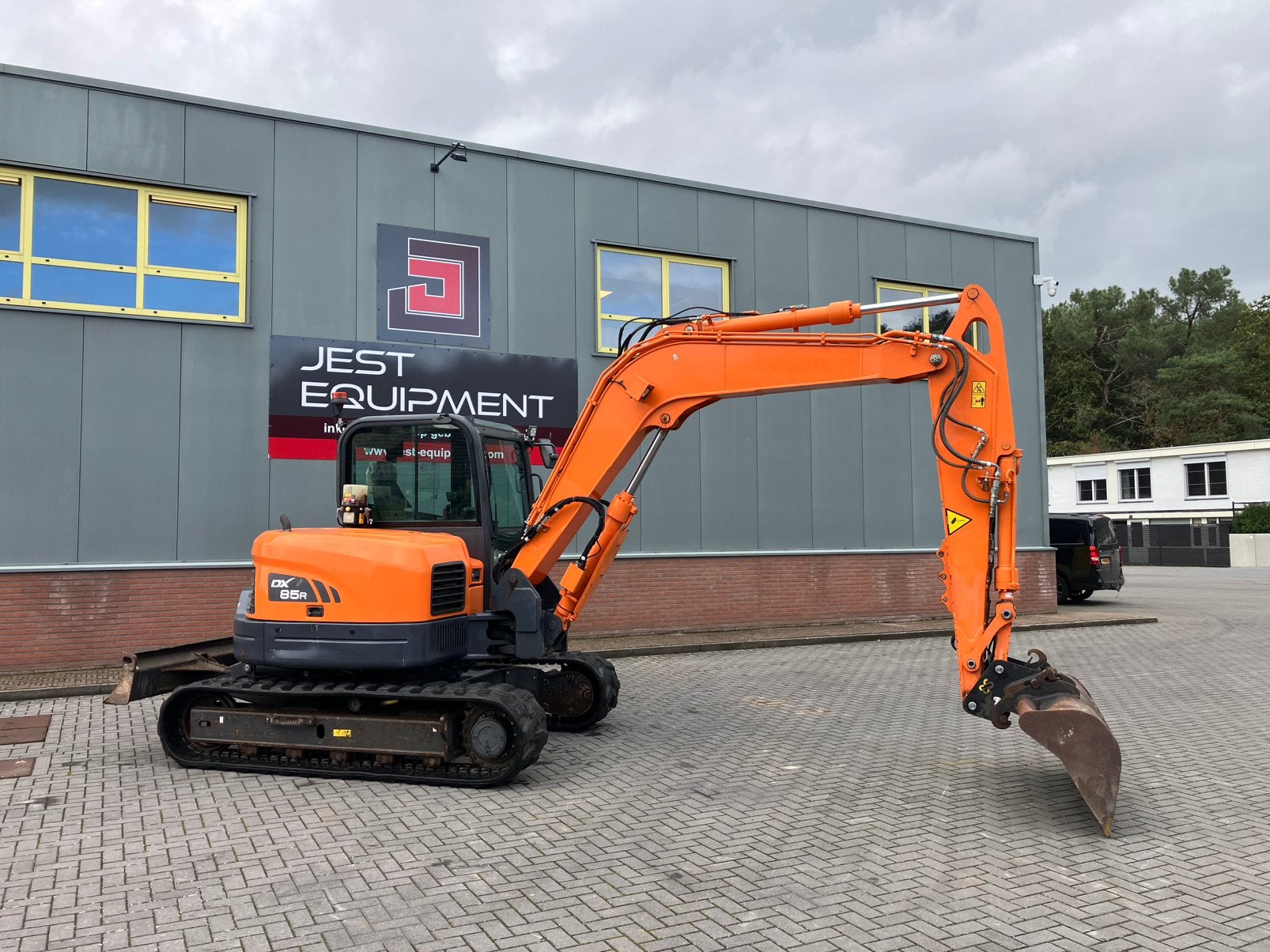 Doosan dx85R , 2021, 4000u!, Ophalen, Graafmachine