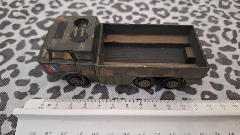 Matchbox BattleKings K-116 Artillery Truck legertruck, Ophalen of Verzenden, Gebruikt, Auto