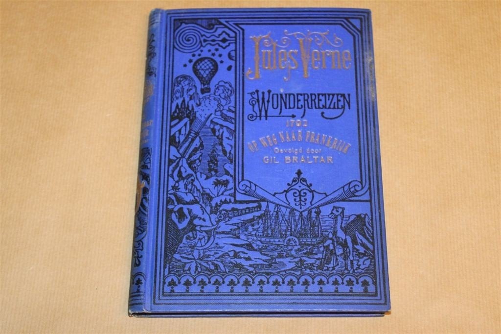 1792 & Gil Braltar — Verne Wonderreizen Schaars ca. 1900, Ophalen of Verzenden, Gelezen
