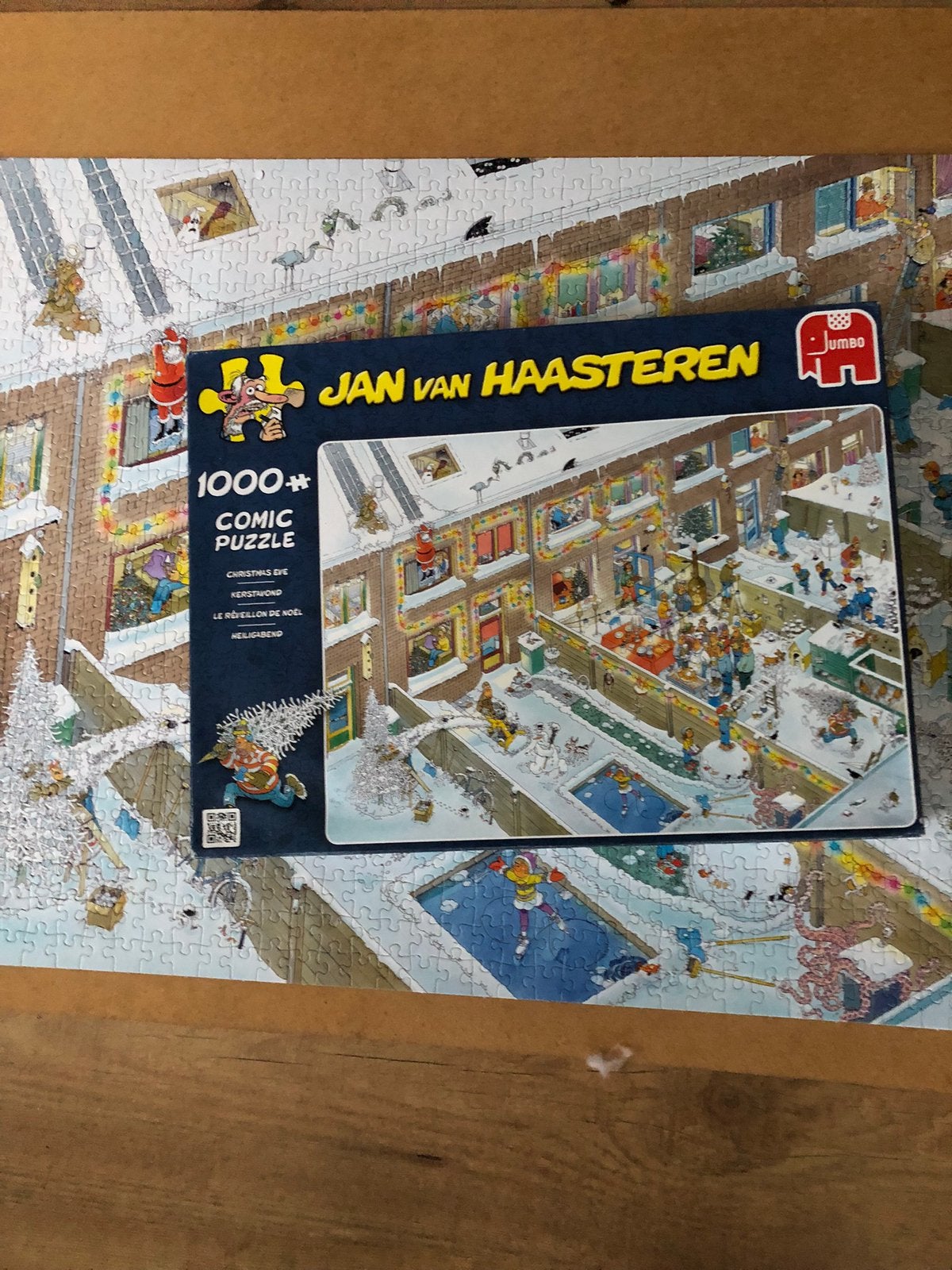 Jan van Haasteren, Kerstavond, Ophalen, 500 t/m 1500 stukjes, Zo goed als nieuw