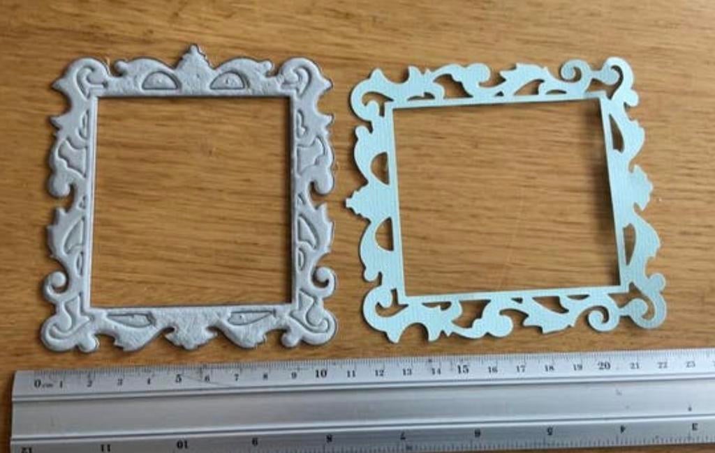 Snijmal vierkant frame 1074, Hobby en Vrije tijd, Kaarten | Zelf maken, Ophalen of Verzenden, Zo goed als nieuw, Overige thema's