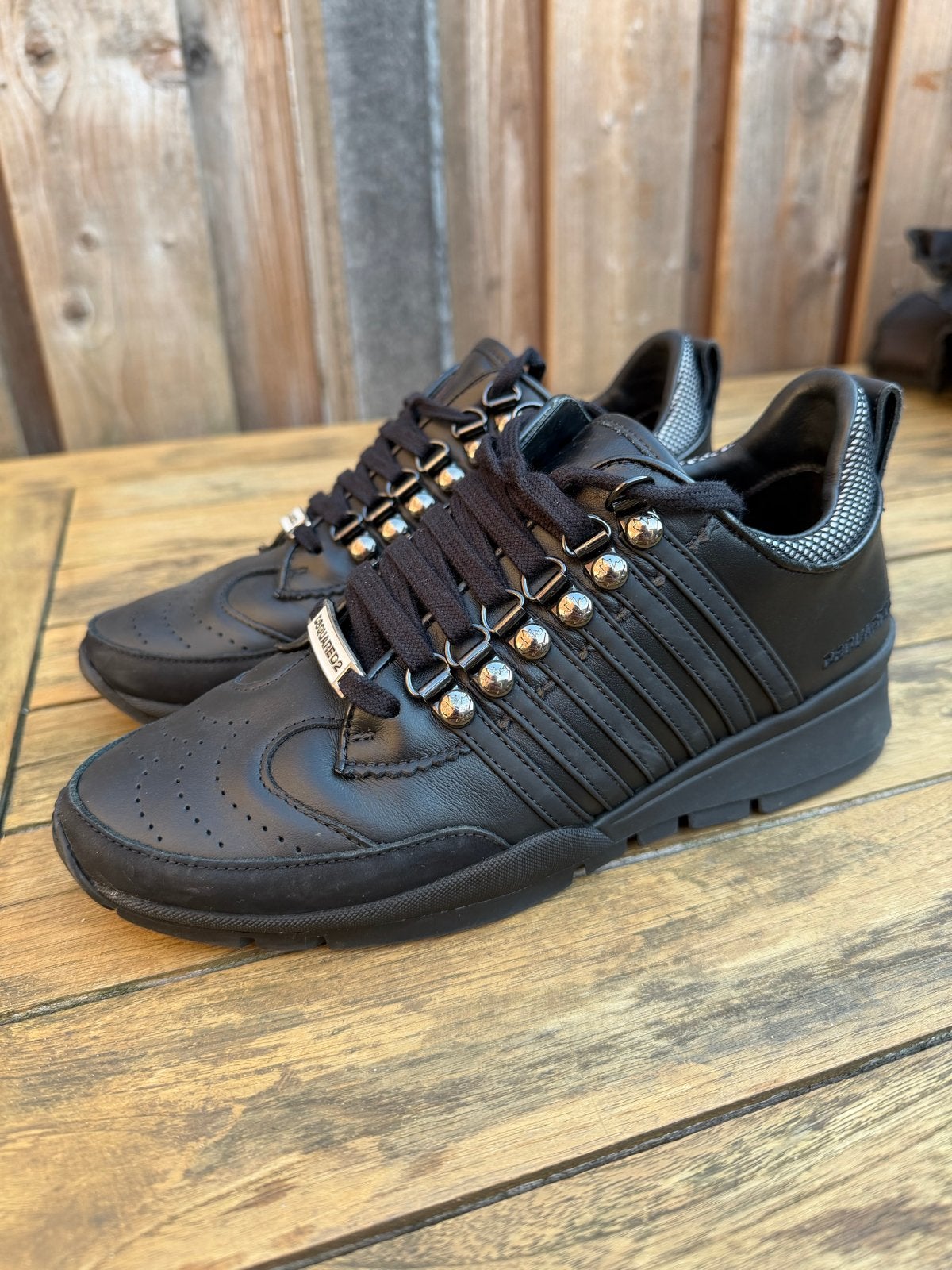 Dsquared2 Icon sneakers zwart maat 38, Ophalen of Verzenden, Zo goed als nieuw, Zwart, Sneakers of Gympen