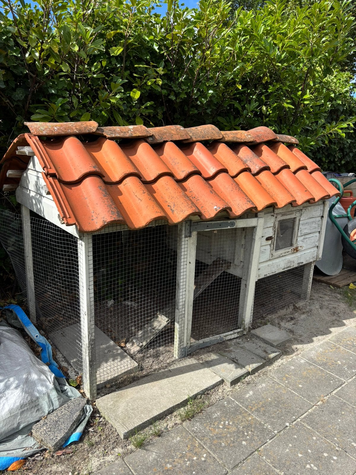 Kippenhok opknapper, Ophalen, Gebruikt, Kippenhok of Kippenren