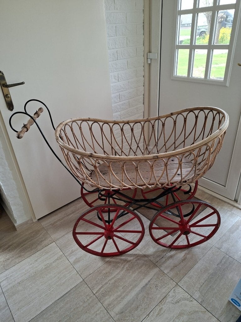 TE KOOP: Antieke kinderwagen, Kinderen en Baby's, Kinderwagens en Combinaties, Ophalen, Gebruikt, Kinderwagen, Overige merken