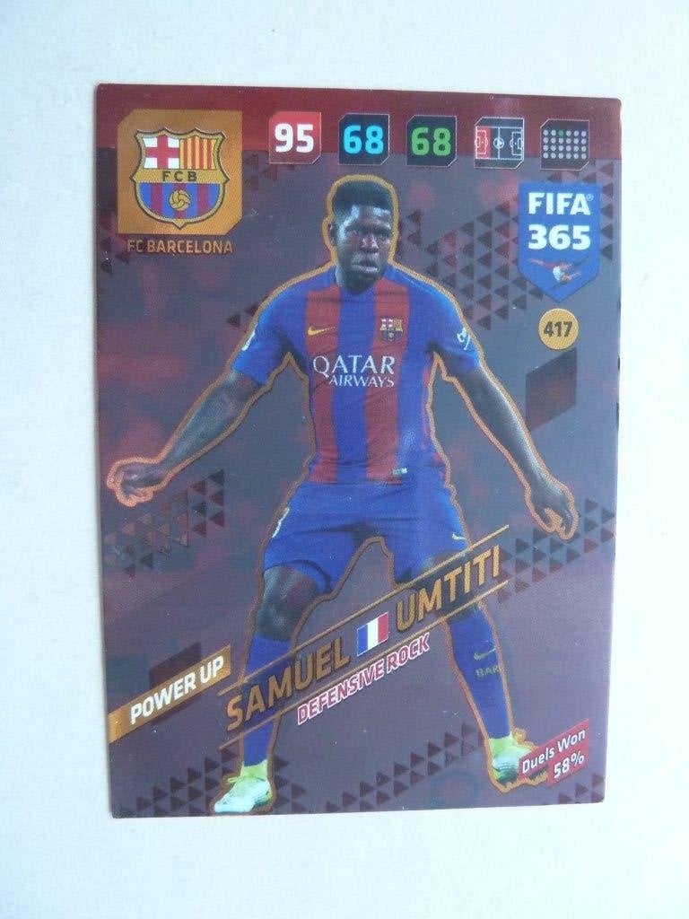 Panini. Fifa 365 card   Samuel.Umtiti  Defensiverock, Ophalen of Verzenden, Zo goed als nieuw, Buitenlandse clubs, Poster, Plaatje of Sticker