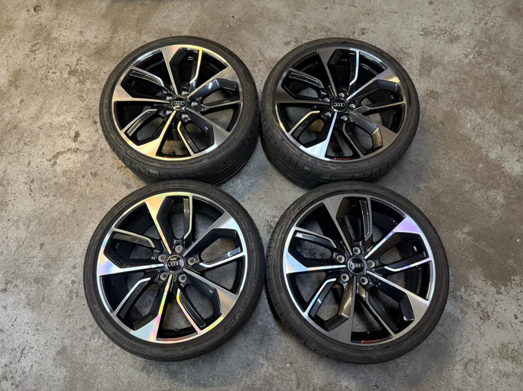 ✅ 19 Inch 5x112 Audi Sport RS S3 A3 A4 A6 S4 Vw Velgen, Auto-onderdelen, Banden en Velgen, 19 inch, Gebruikt, Banden en Velgen