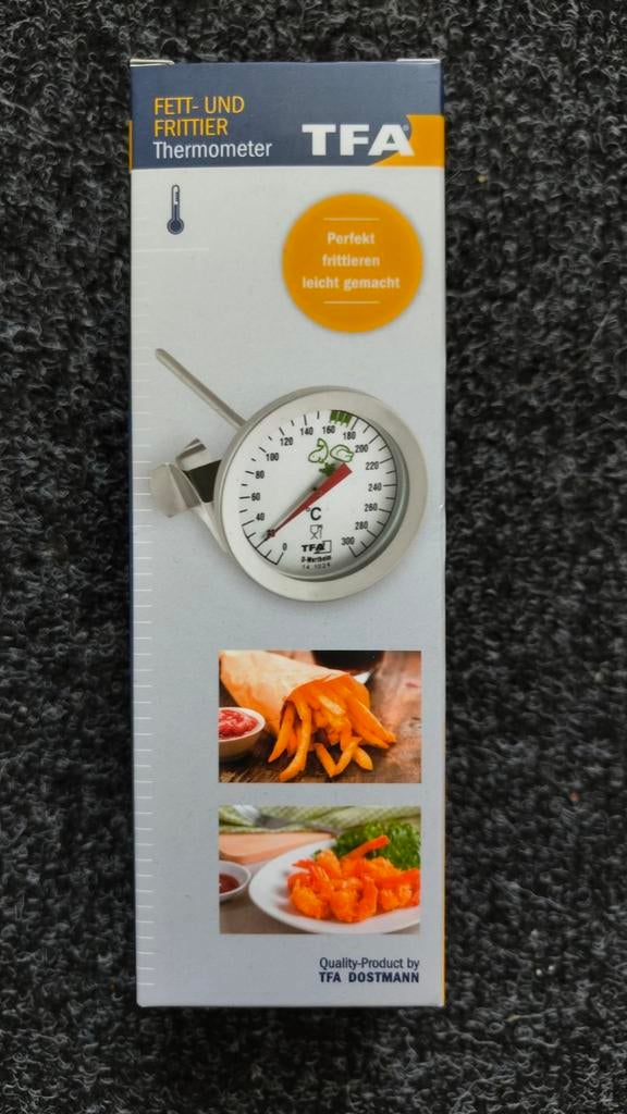 TFA Frituurthermometer - Nieuw in doos, Ophalen of Verzenden, Nieuw