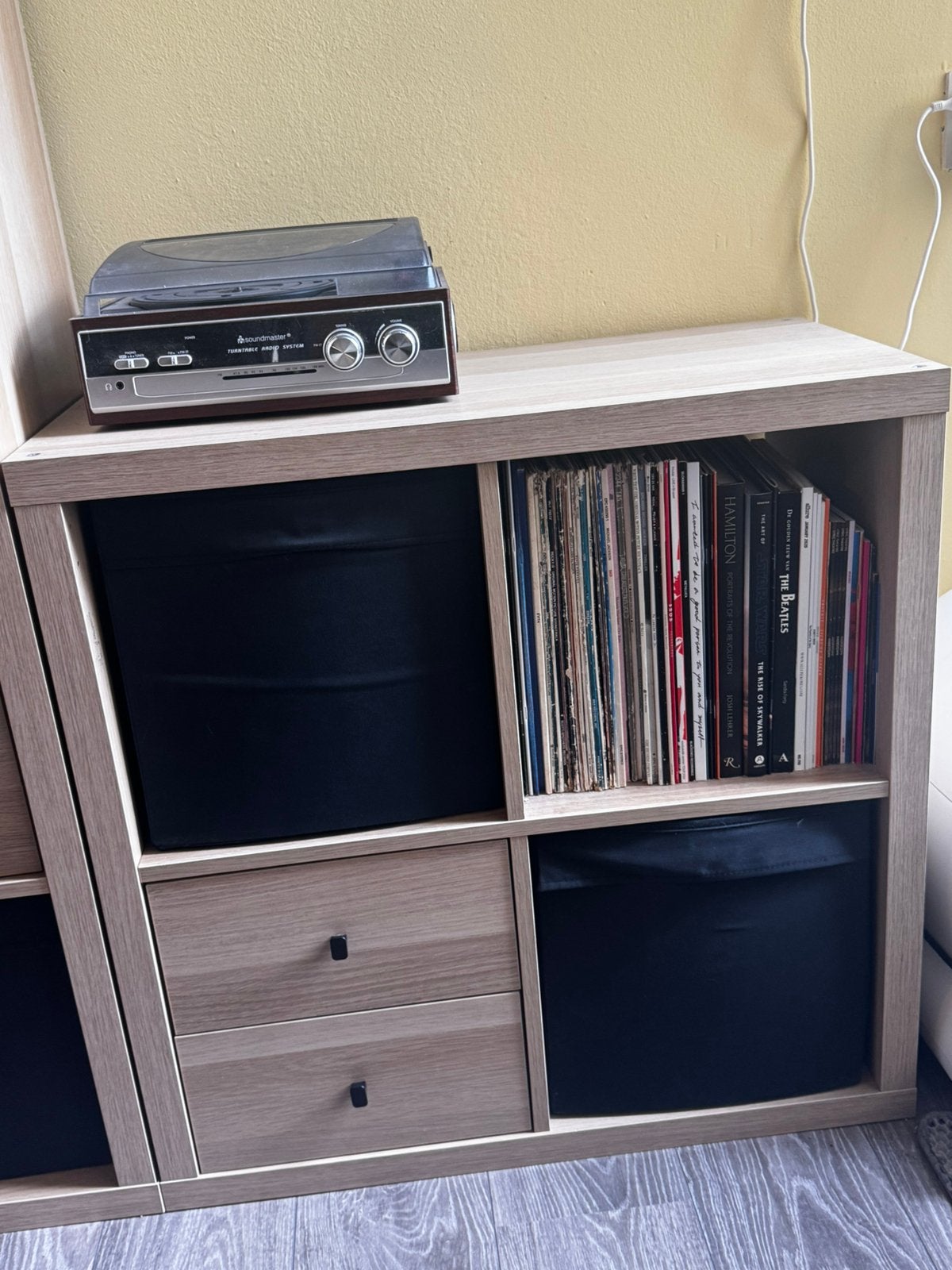 Ikea Kallax 4 vaks, Ophalen, 50 tot 100 cm, Zo goed als nieuw, Minder dan 100 cm
