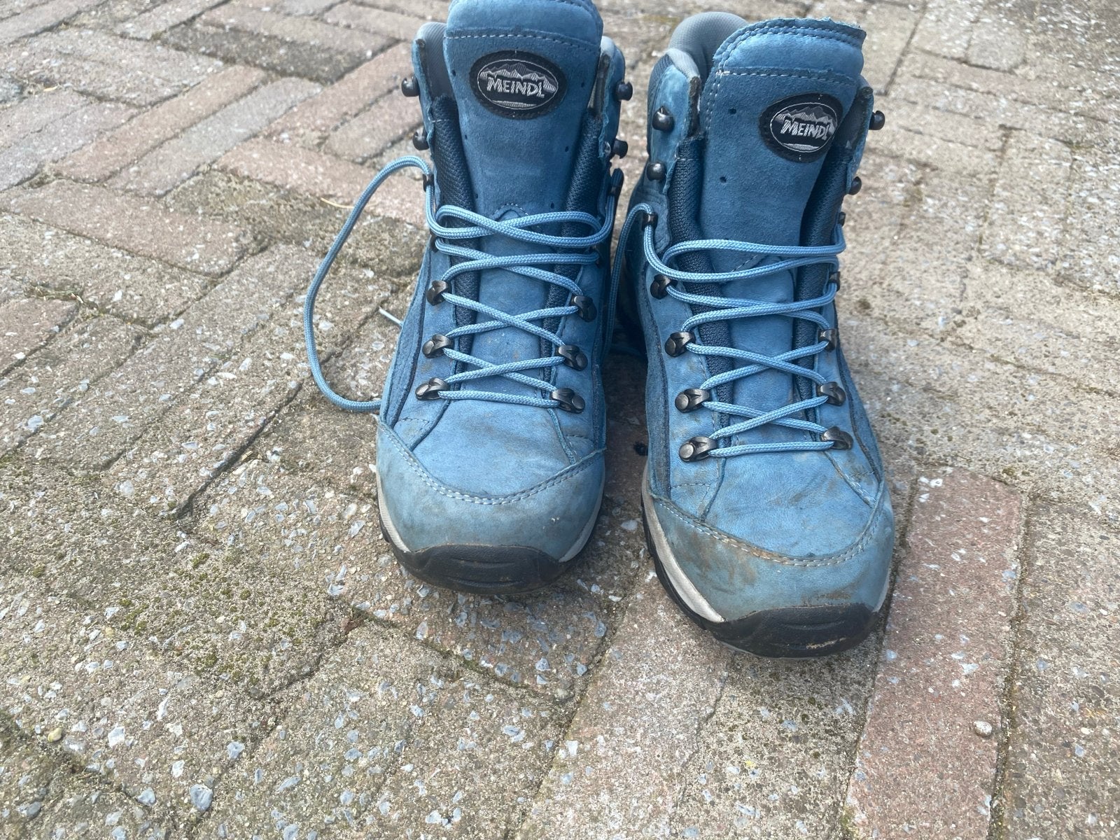 Meindl wandelschoenen - Blauw - Maat 41,5, Sport en Fitness, Ophalen, Gebruikt, Schoenen