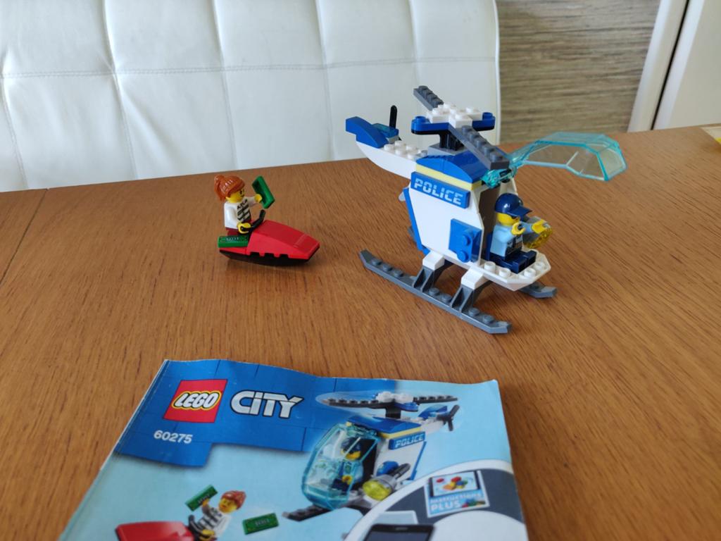 Lego 60275 politiehelikopter, City, Lego, Ophalen of Verzenden, Complete set