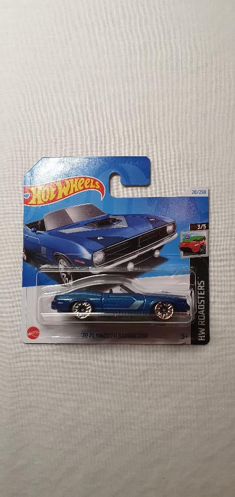 Hot Wheels 70 Plymouth Barracuda, Ophalen of Verzenden, Nieuw, Auto
