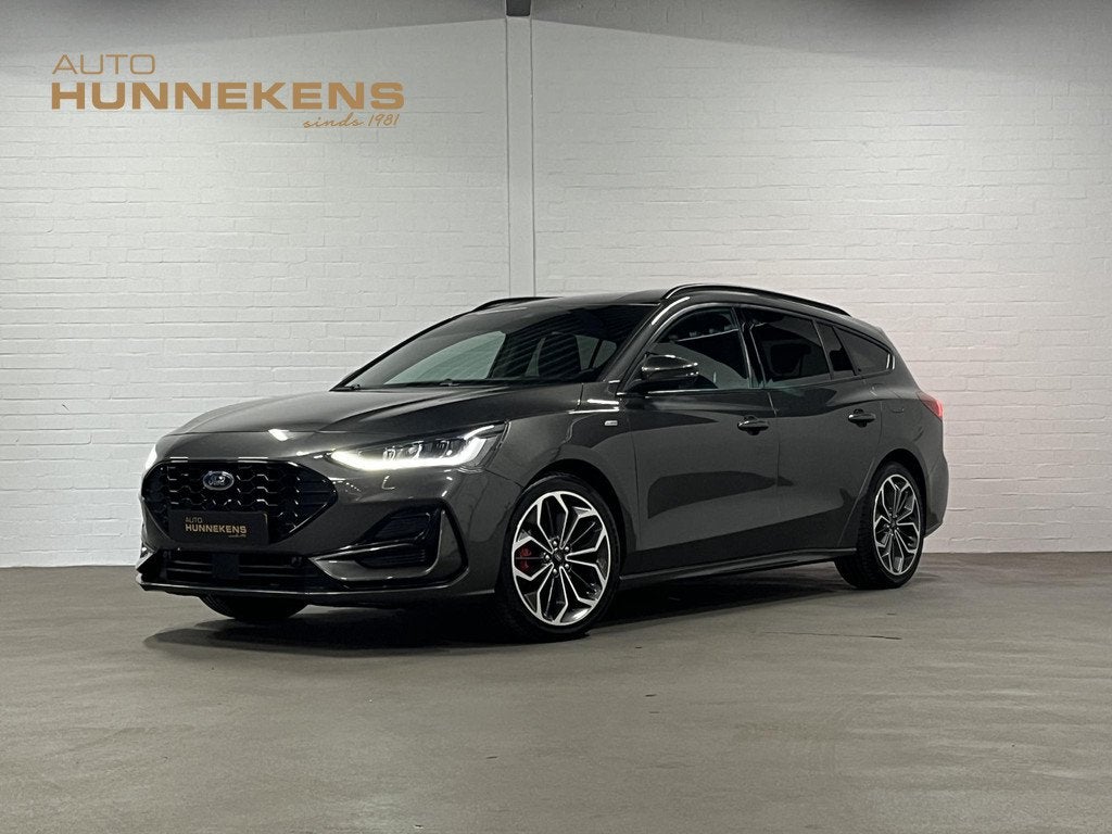 Ford Focus Wagon 1.0 EcoBoost Hybrid ST Line X Trekhaak | Ad, Auto's, 12 maanden, Stof, Gebruikt, Origineel Nederlands