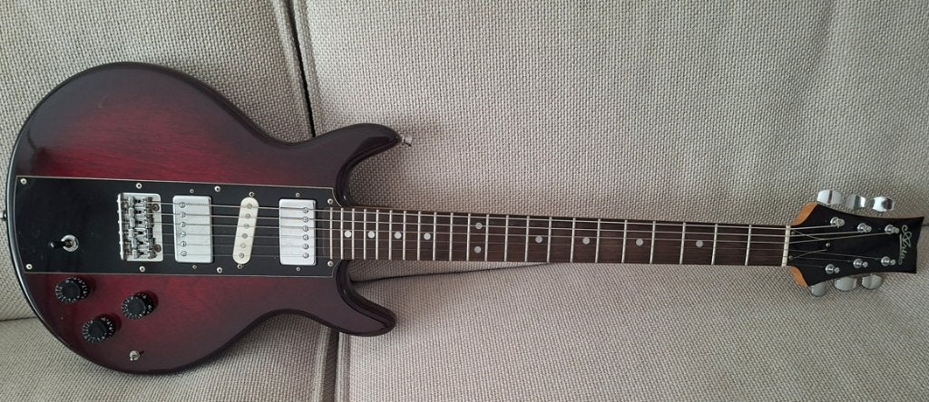 Aria pro II YS-350 Matsumoku 1980, Ophalen of Verzenden, Zo goed als nieuw, Solid body, Overige merken