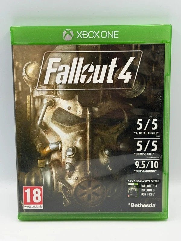 Fallout 4 Xbox One Complete with Manual PAL, Avontuur en Actie, Microsoft, Microsoft, Microsoft