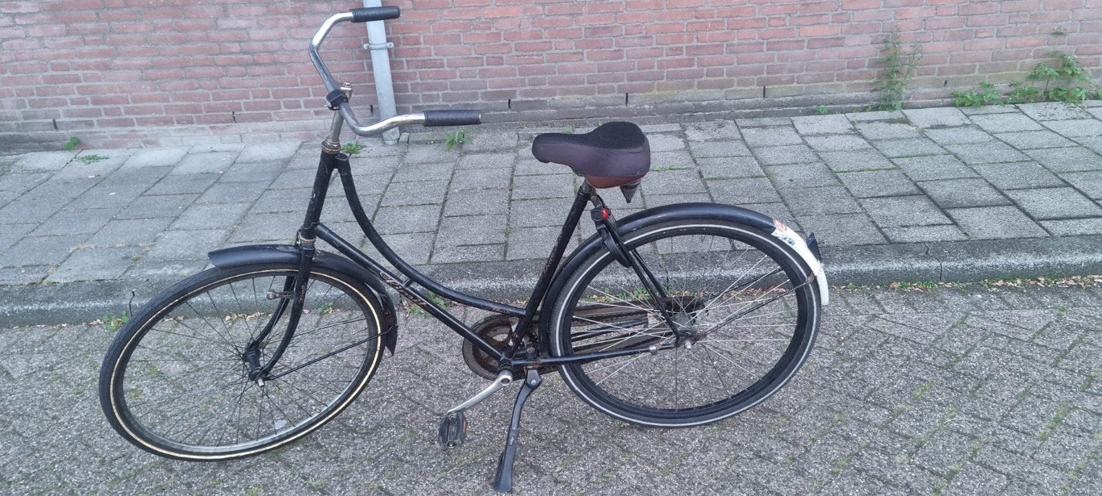 oma fiets, Fietsen en Brommers, Ophalen, Gebruikt, Terugtraprem, Overige merken