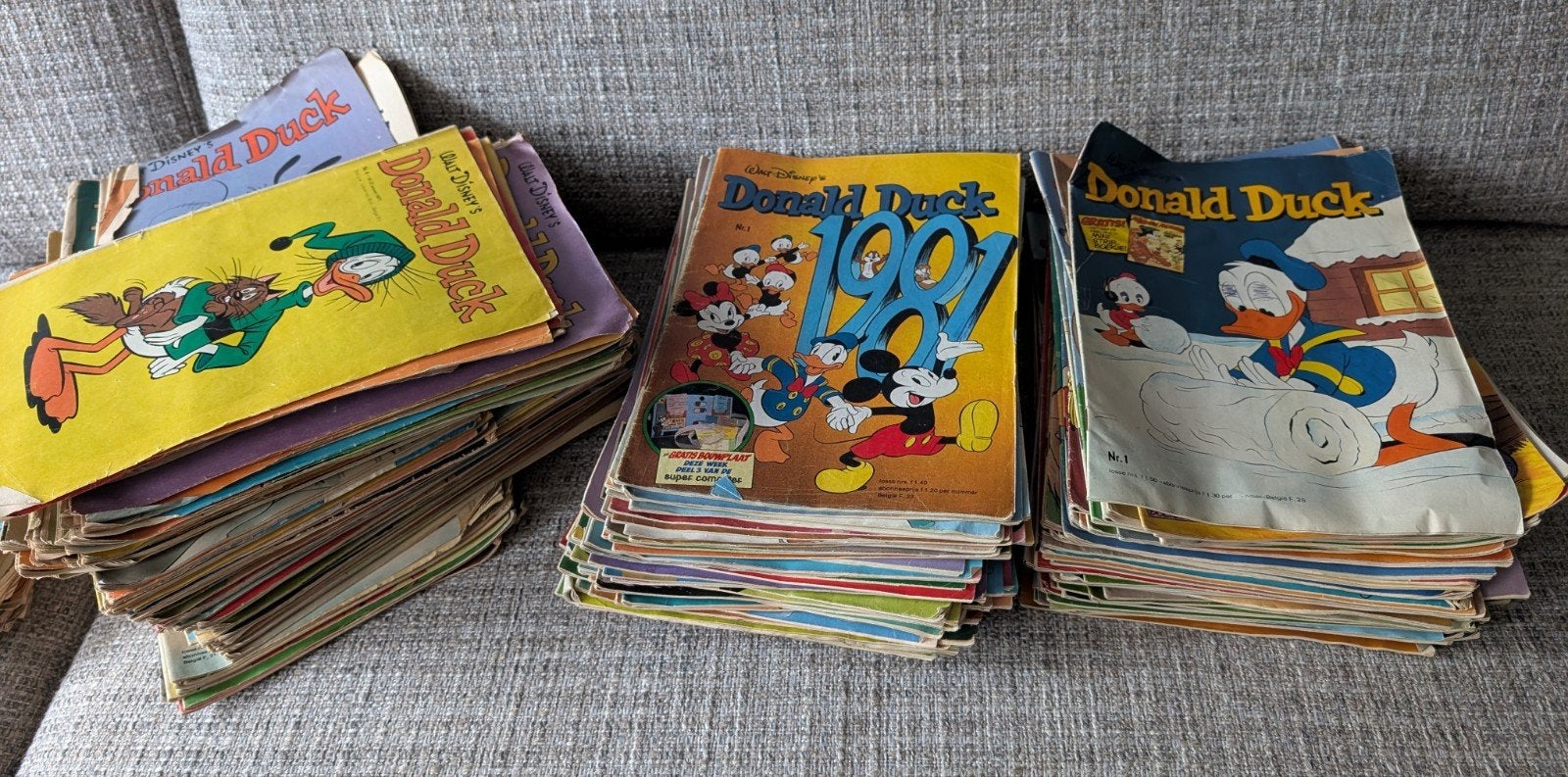 Grote collectie Donald Duck (ca 250 stuks), Meerdere stripboeken, Ophalen of Verzenden, Gelezen, Walt Disney