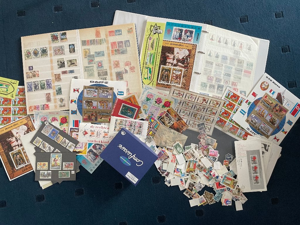 Postzegels uitzoekdoos, verrassingsdoos, snuffeldoos 3, Ophalen of Verzenden, Nederland en Buitenland
