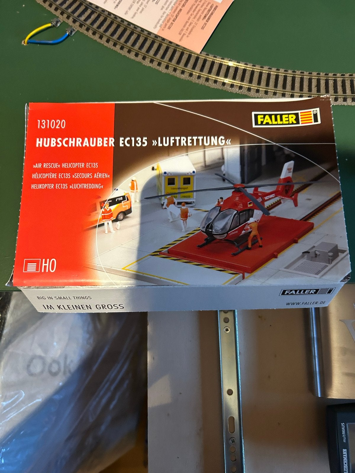 Faller 131020 Hubschrauber EC135 "Luftrettung" H0, Overige merken, 1:72 tot 1:144, Helikopter, Nieuw
