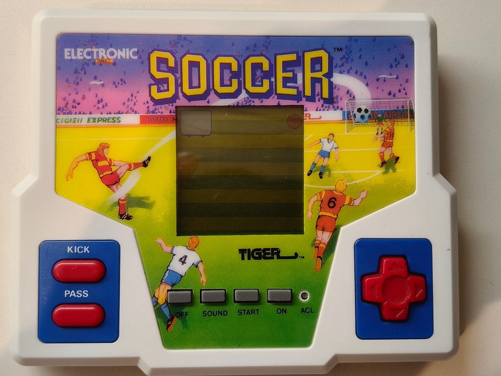 Tiger Electronics Electronic Soccer Handheld Game (1987), Ophalen of Verzenden, Overige merken, Gebruikt
