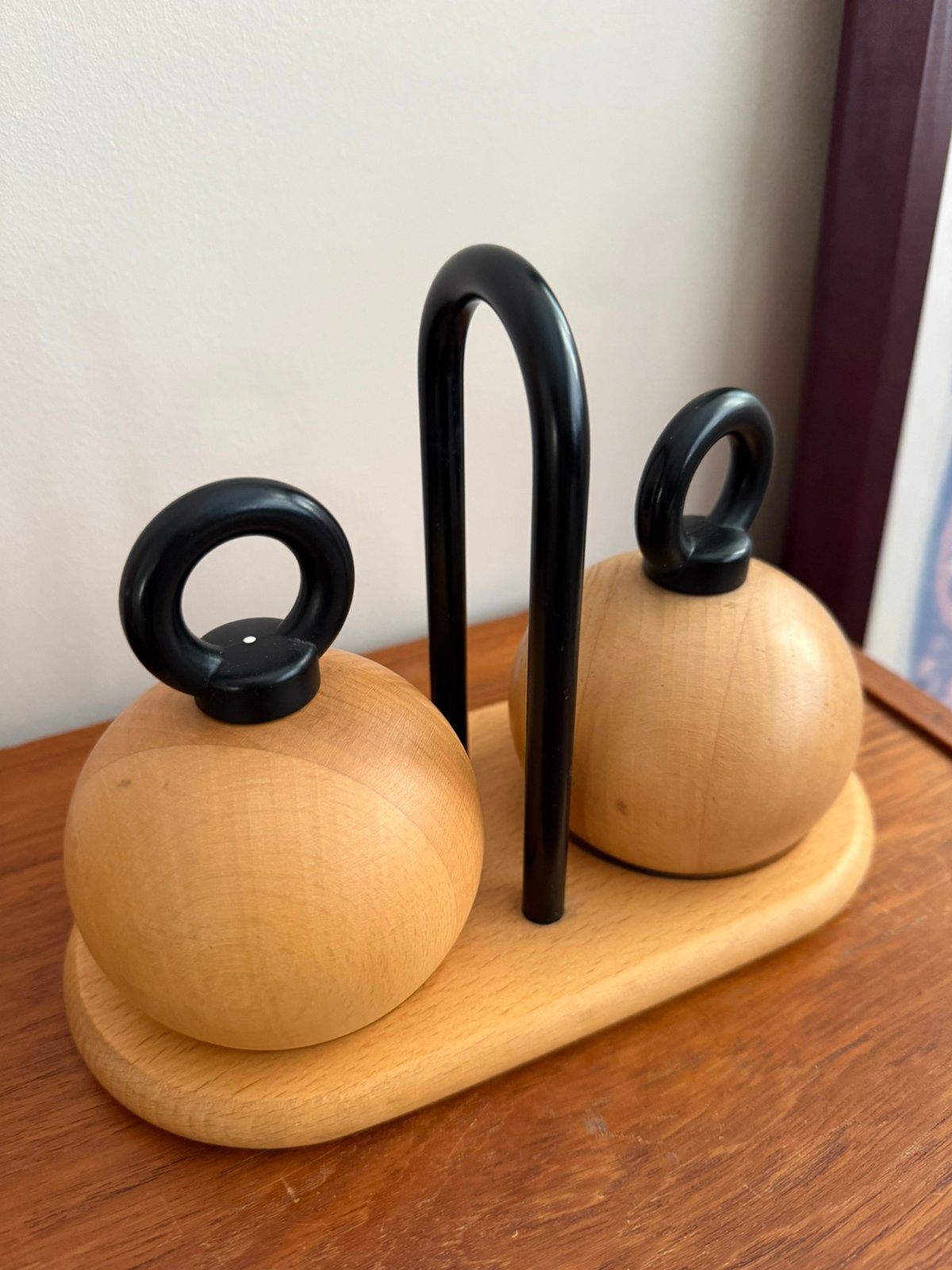 Vintage peper en zoutstel Bodum, Ophalen of Verzenden, Zo goed als nieuw