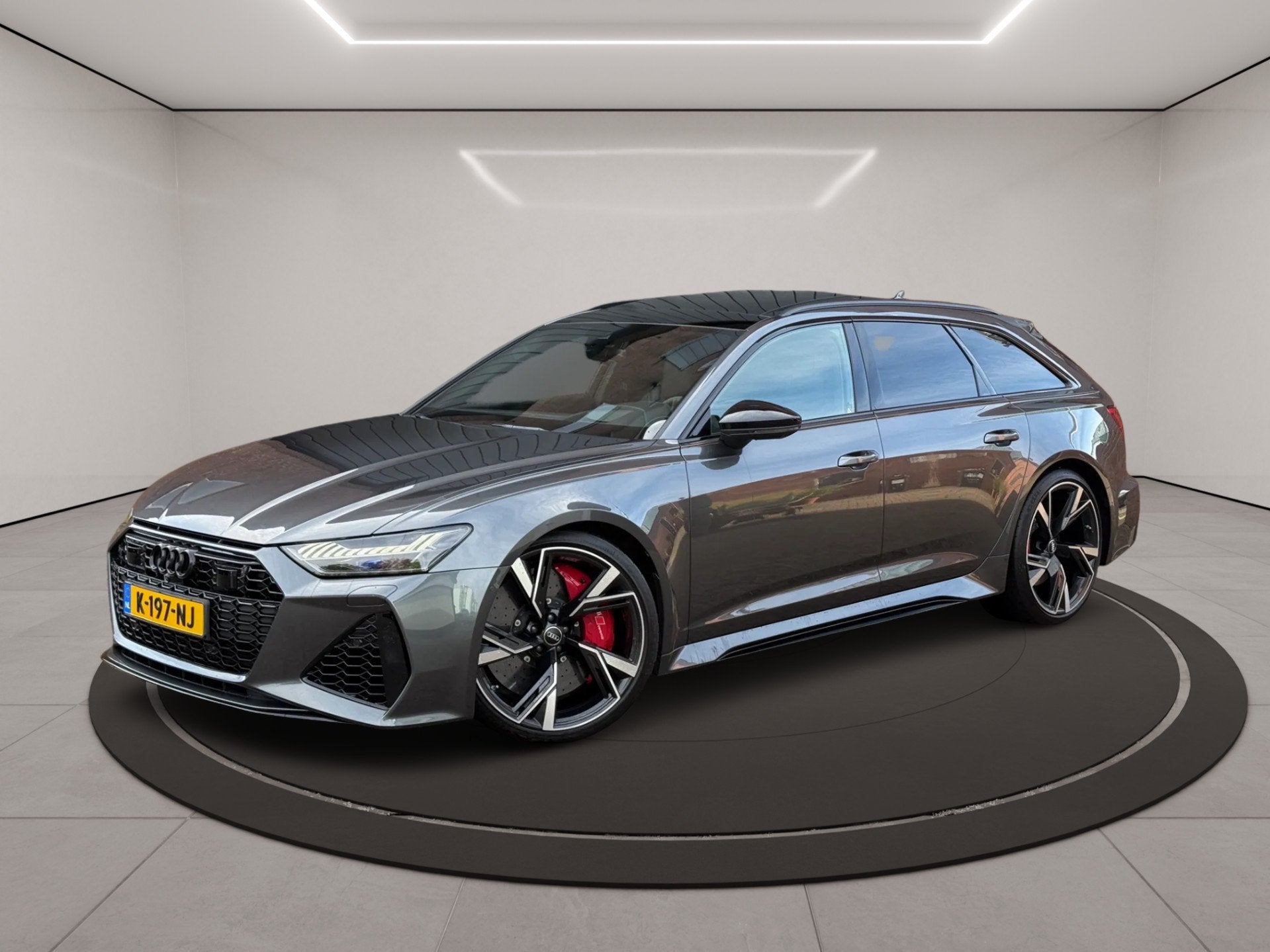 Audi A6 Avant RS 6 TFSI quattro * DEALER ONDERHOUDEN * KERAM, Automaat, Dealer onderhouden, Gebruikt, 600 pk