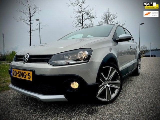 Volkswagen Polo 1.2 TSI Cross,GEREVISEERDE DSG AUTOMAAT, NIE, Euro 5, Stof, Beige, Origineel Nederlands