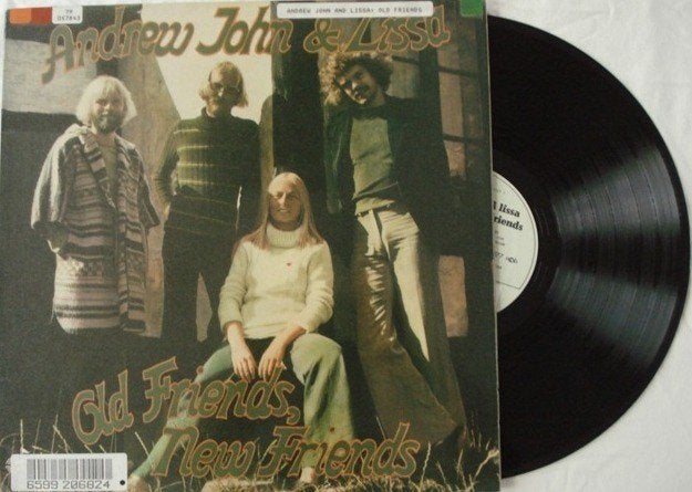 Andrew John & Lisa - Old friends, new friends, LP, Gebruikt, Ophalen of Verzenden, Gatefold hoes