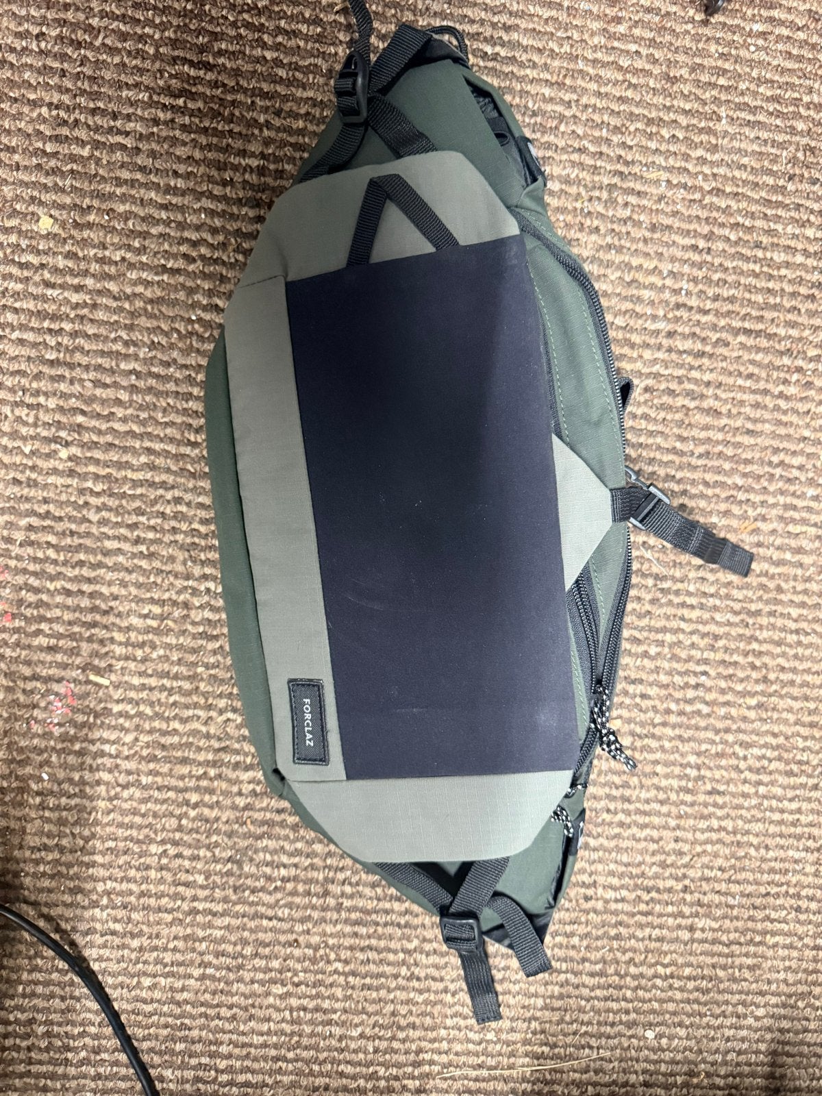 Forclaz Heuptas/Schoudertas - Groen, Sieraden, Tassen en Uiterlijk, Tassen | Rugtassen, Overige merken, Minder dan 30 cm, 25 tot 40 cm