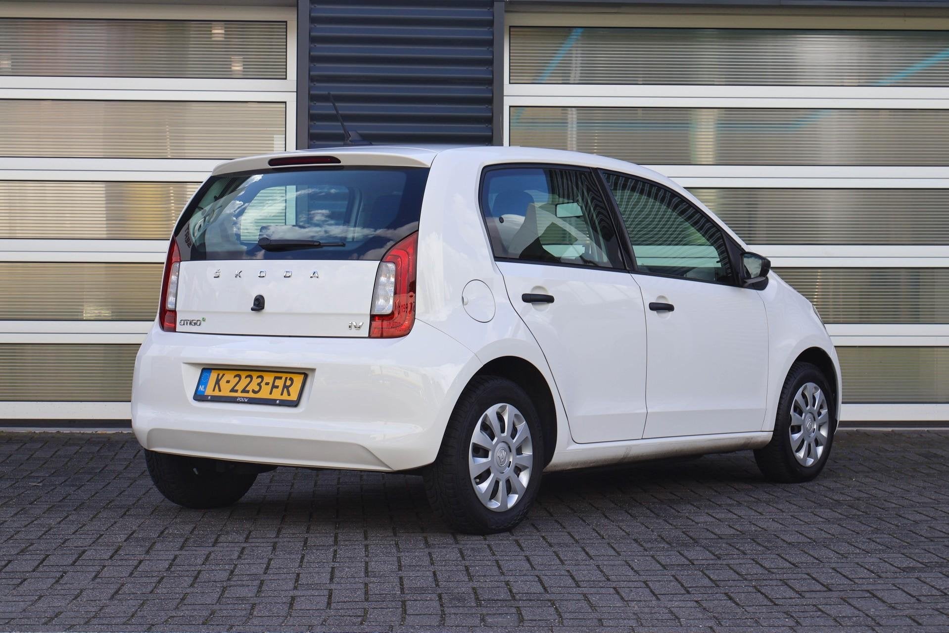 Skoda Citigo e-iV 83pk EV Ambition | SoH 94% | DAB+ | Elektr, Auto's, Stof, Zwart, Wit, Origineel Nederlands
