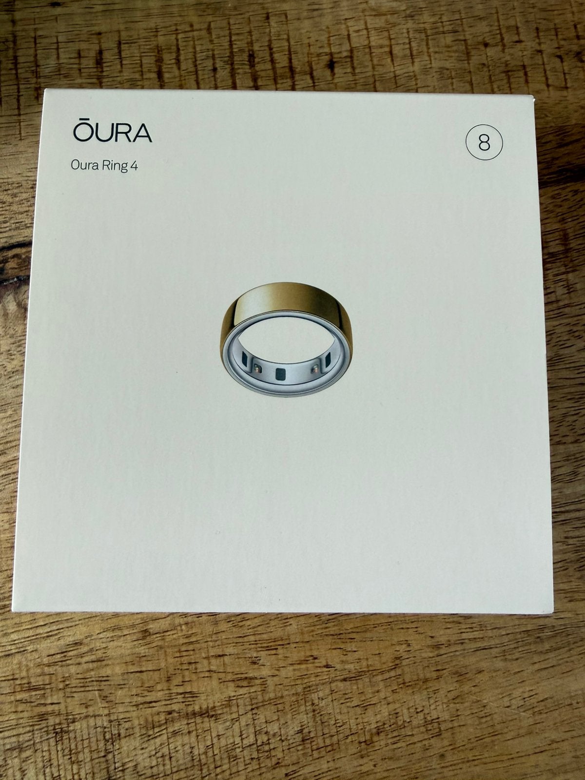 Oura ring 4 Gold maat 9 nieuw, Ophalen, Nieuw