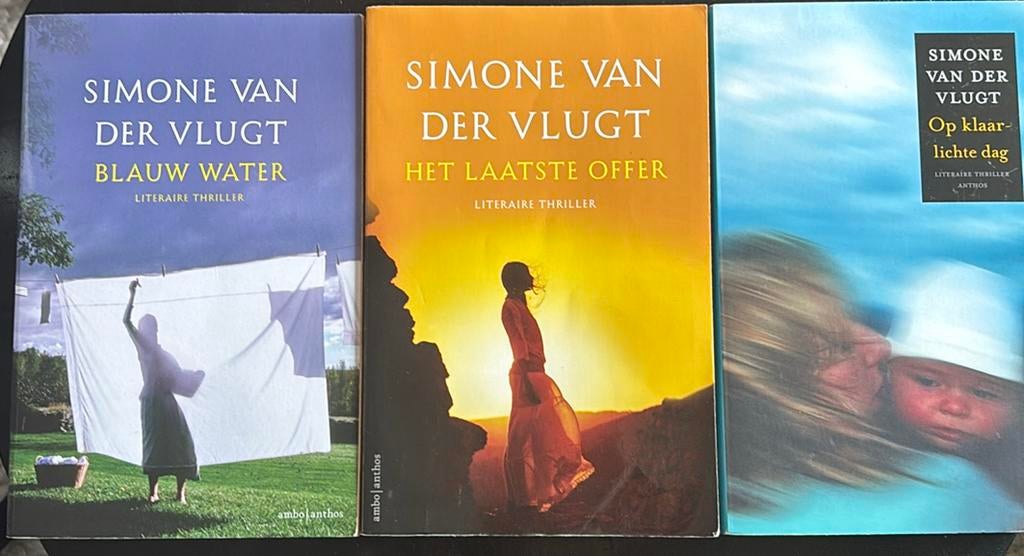 3 boeken Simone van der Vlugt, Boeken, Ophalen of Verzenden, Zo goed als nieuw
