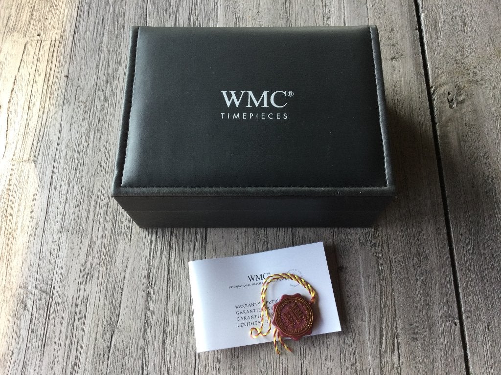 WMC horloge, Sieraden, Tassen en Uiterlijk, Horloges | Heren, Leer, Staal, Polshorloge, Nieuw