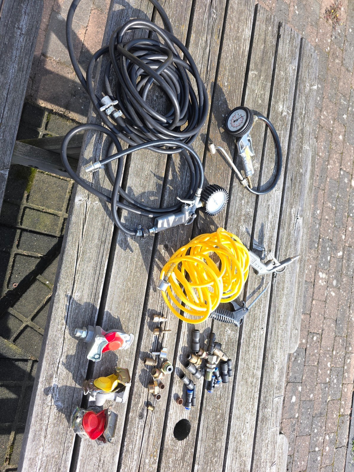 luchtslang bandenspanningsmeter, luchtpistool, enz., Auto-onderdelen, Ophalen