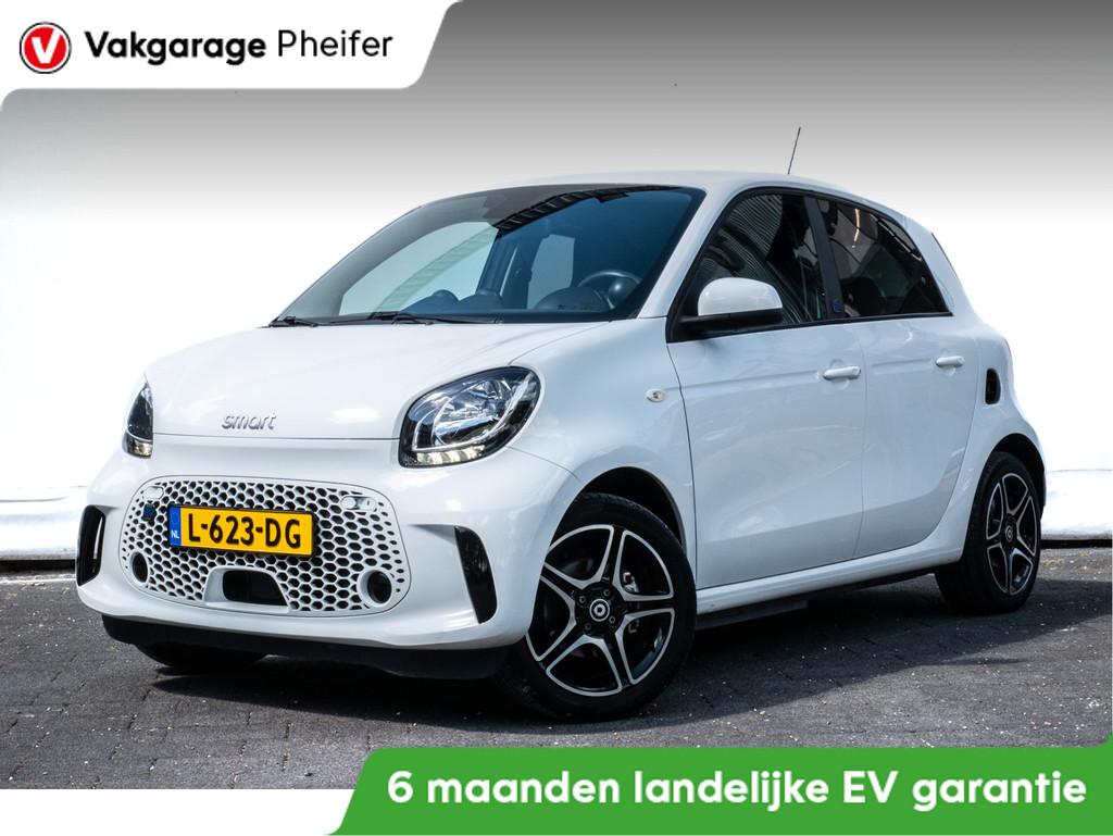 Smart Forfour EQ Comfort 18 kWh SOH 96% Stoelverwarming/ Cru, Automaat, 43 €/maand, Wit, Origineel Nederlands