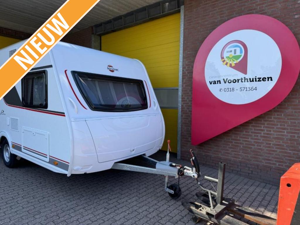 Bürstner Premio 395 TS, Caravans en Kamperen, Caravans, Bedrijf, Treinzit, Tot en met 3, Bürstner