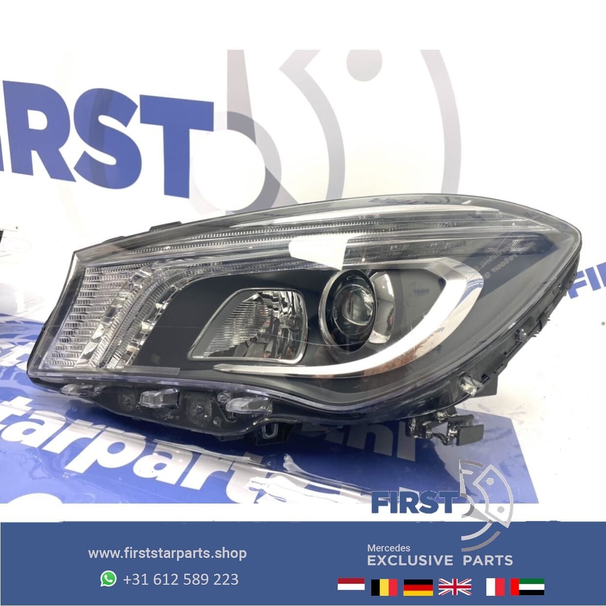 W117 C117 CLA45 AMG ILS KOPLAMP LINKS 2013-2016 origineel Me, Auto-onderdelen, Gebruikt, -, Ophalen of Verzenden, -