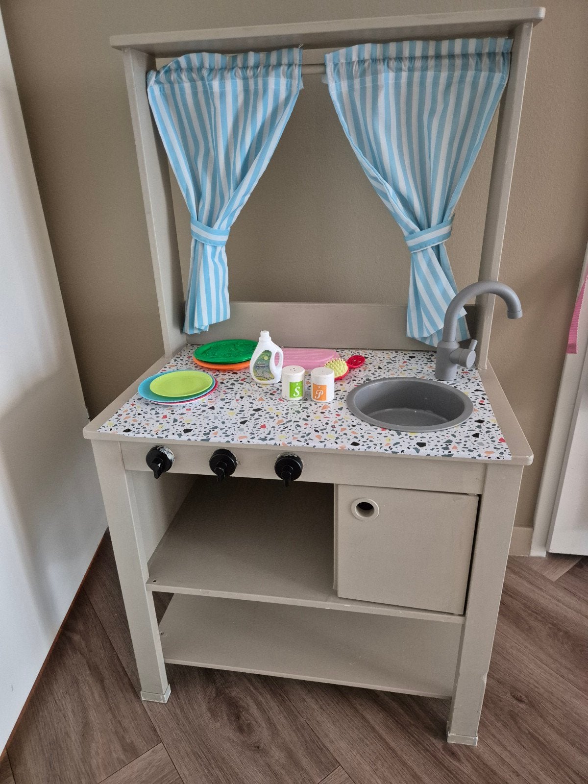 Leuke speelkeuken met accessoires, Ophalen of Verzenden, Gebruikt, Overige typen