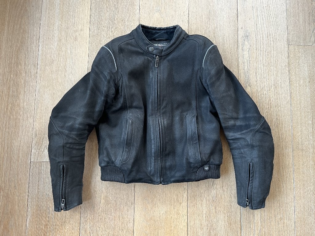 Prachtige BMW Atlantis heren motorjas mt 110 = 54 / 56 LANG, Motoren, Kleding | Motorkleding, BMW Motorrad, Heren, Jas | leer