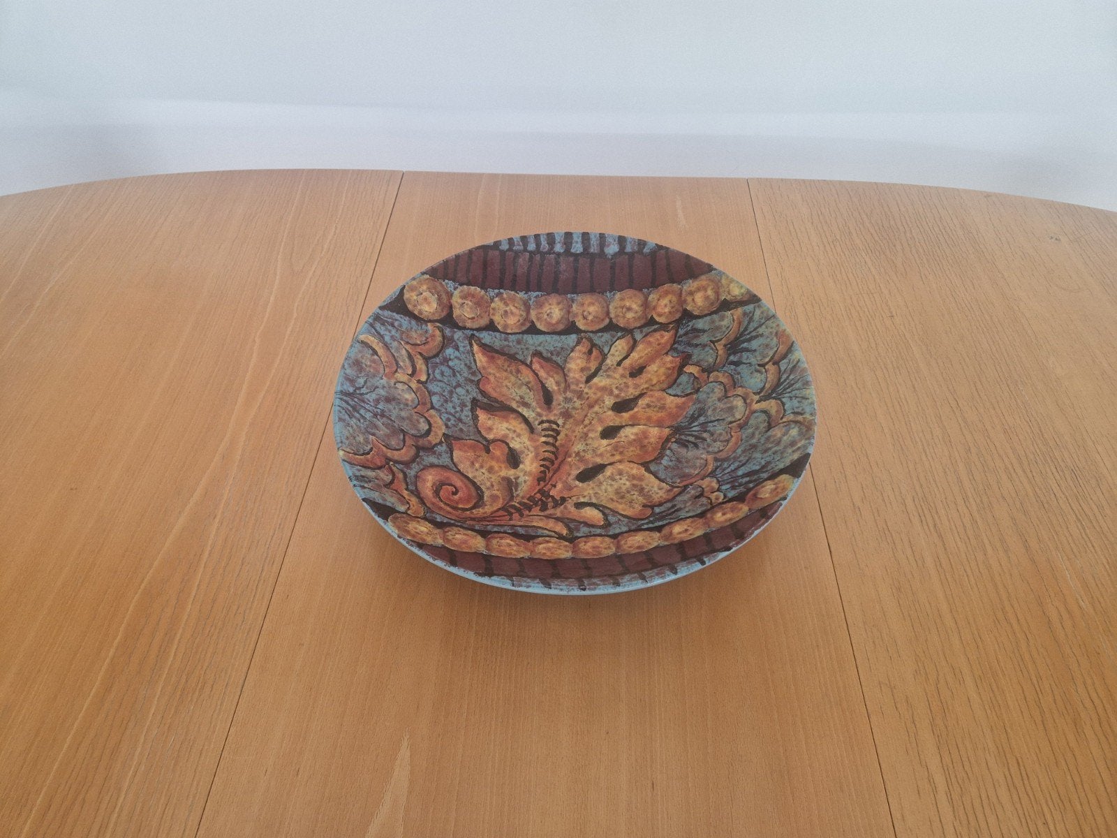 Keramieken schaal van hubert olivier 45 cm., Ophalen of Verzenden