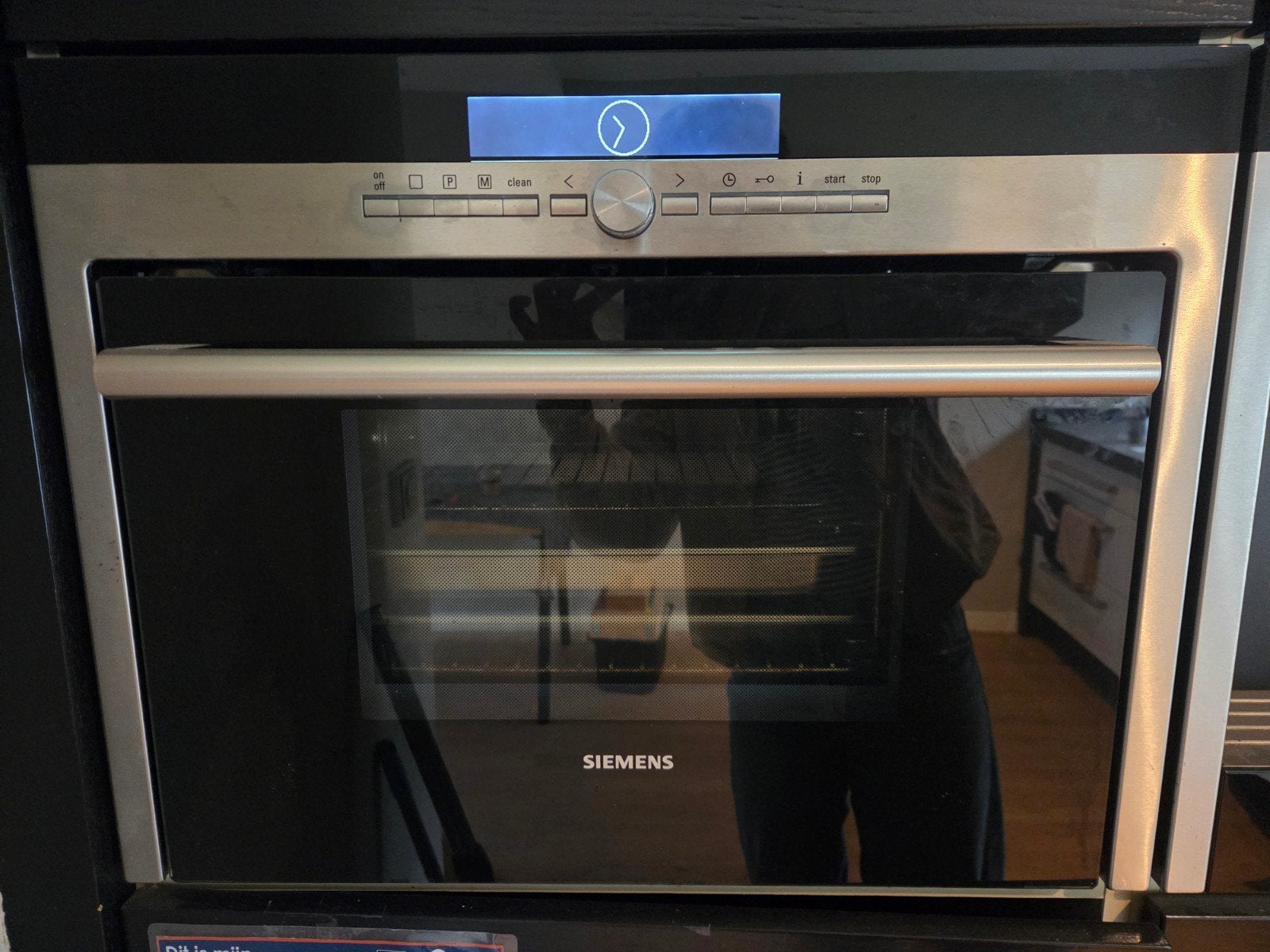 Siemens Combi/stoom oven, Ophalen, 45 tot 50 cm, Gebruikt, Siemens