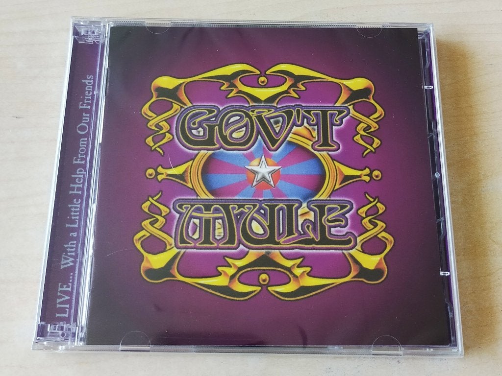 Gov't Mule Live With A Little Help From My Friends 2CD Nieuw, Ophalen of Verzenden, Nieuw in verpakking, Bluesrock